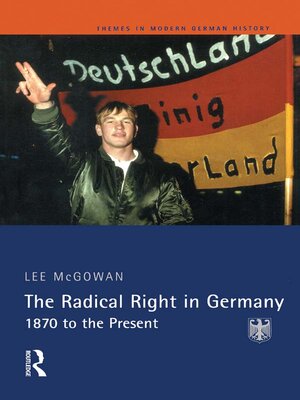 cover image of The Radical Right in Germany
